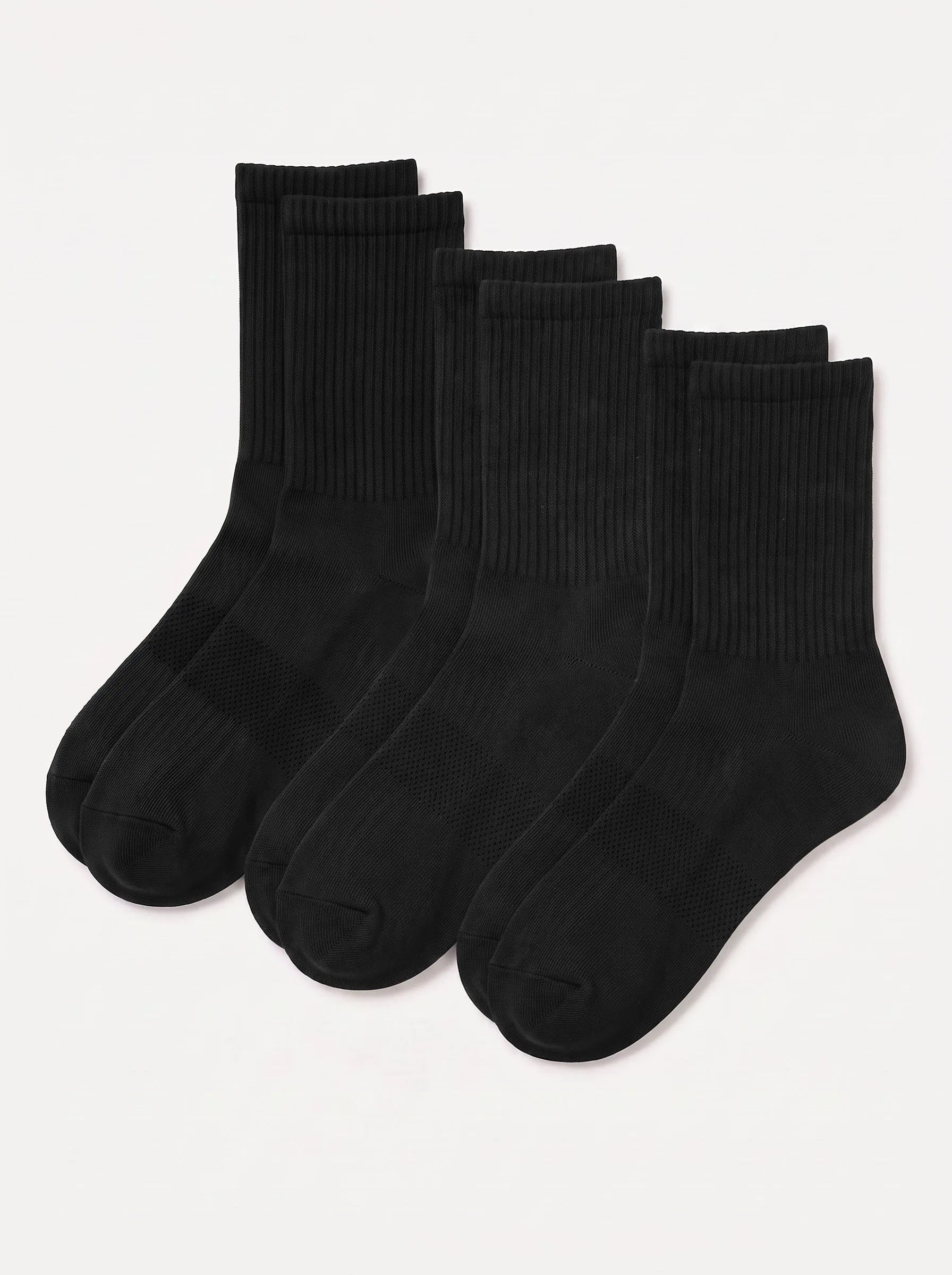 Supima® Cotton Crew Socks 3-Pack