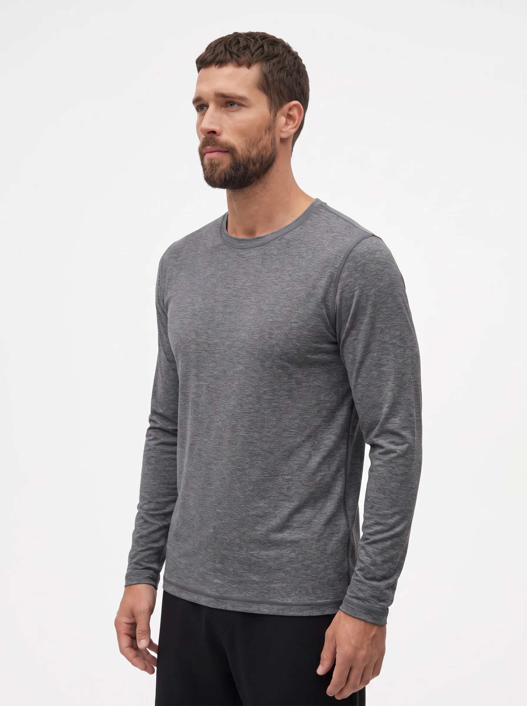 Maglia a maniche lunghe girocollo FlowBlend™ Active