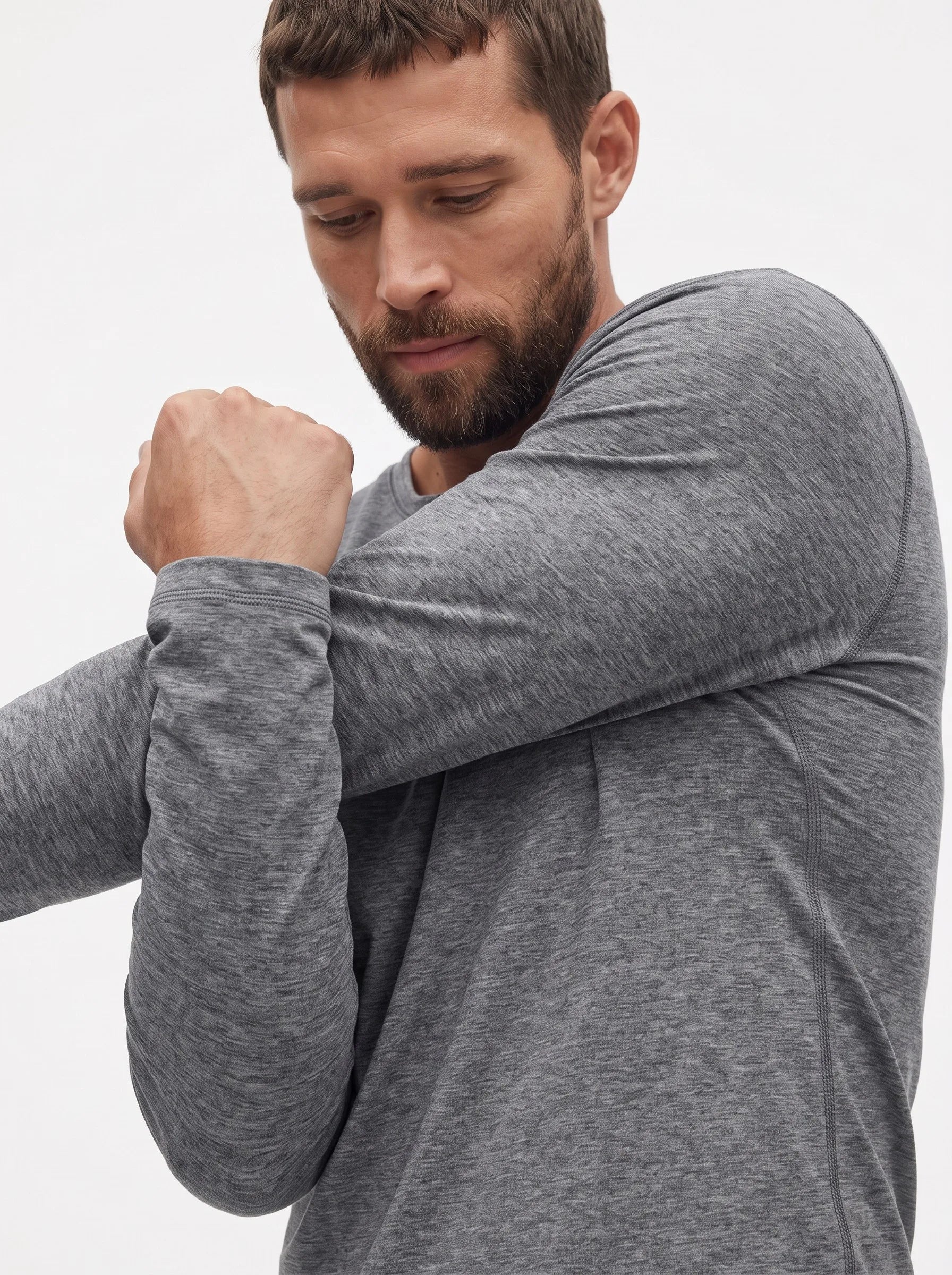 Maglia a maniche lunghe girocollo FlowBlend™ Active