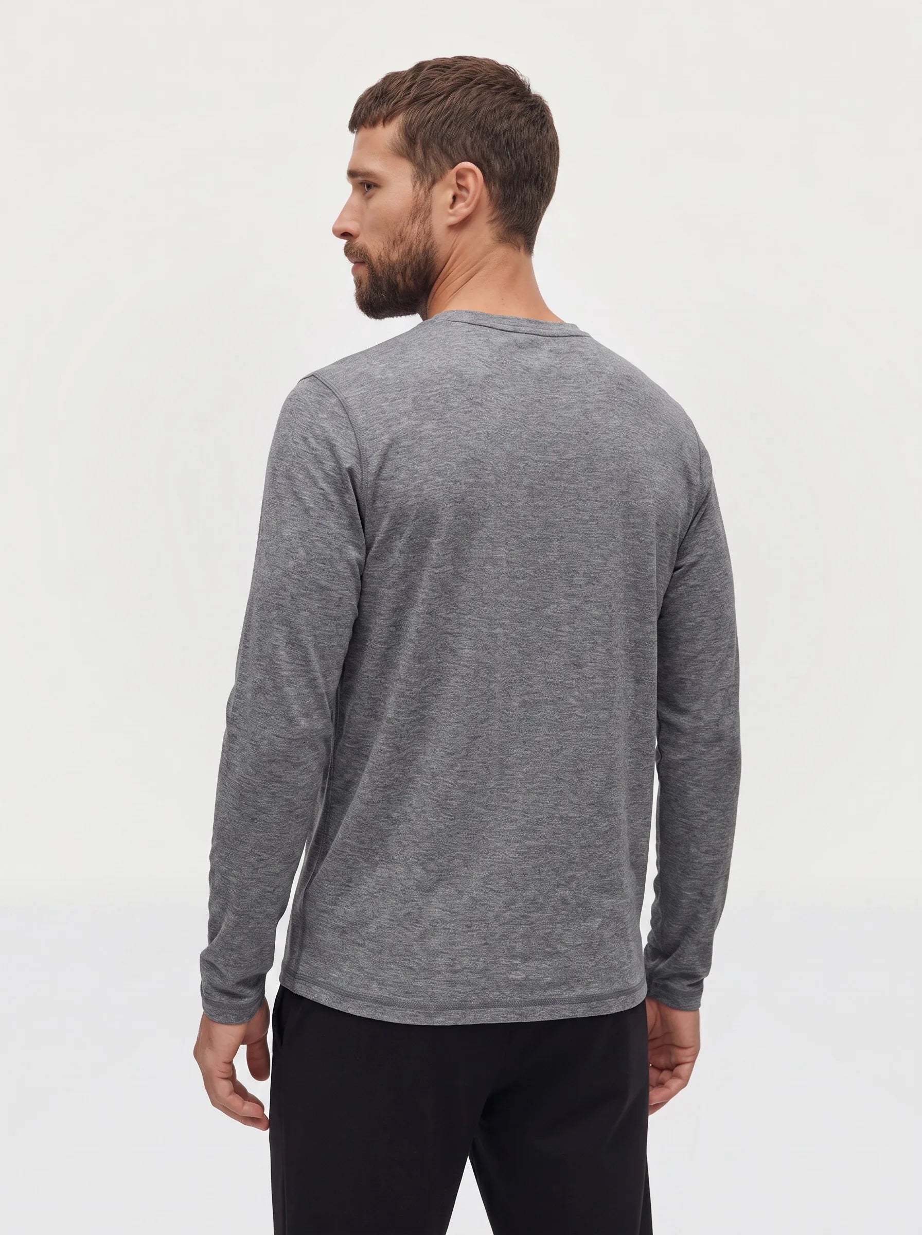 Maglia a maniche lunghe girocollo FlowBlend™ Active