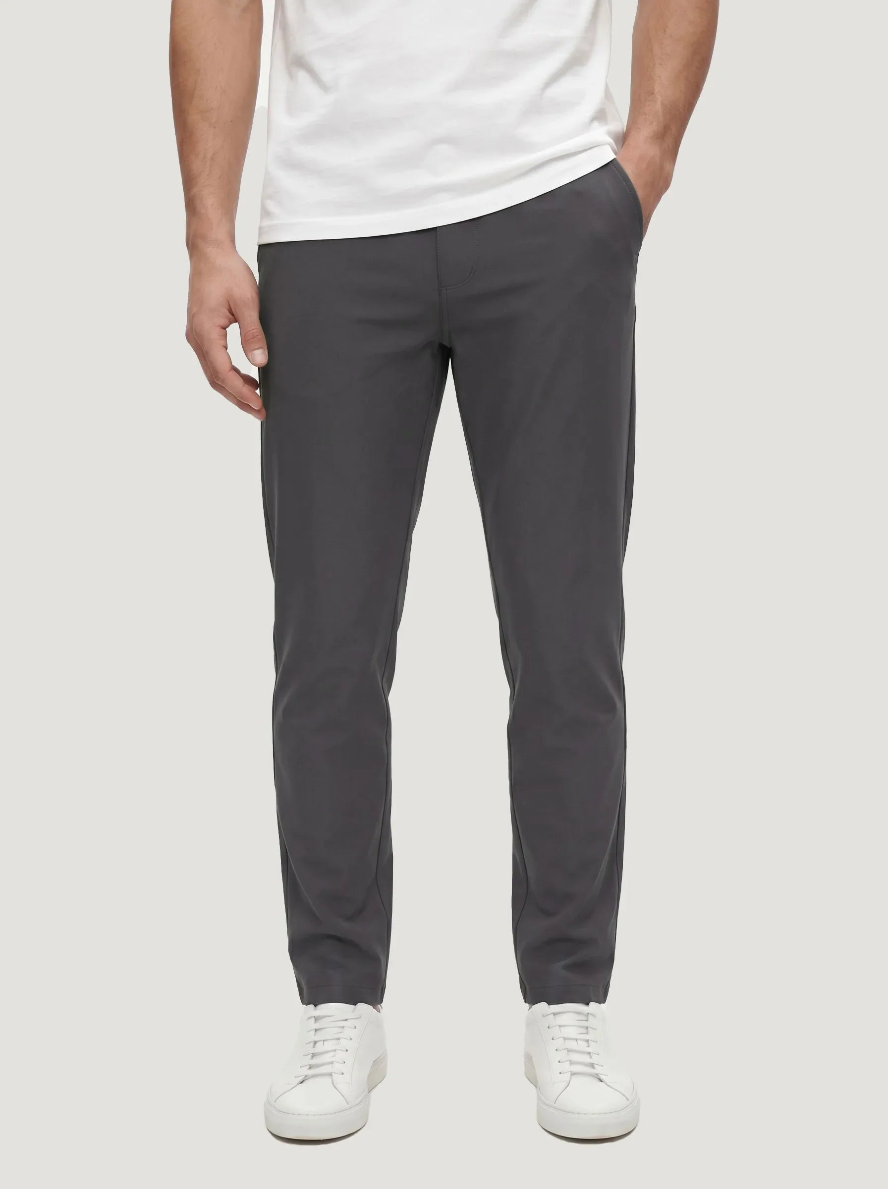 Chino super elasticizzato Bonflex™ – Vestibilità slim atletica — Confezione da 3