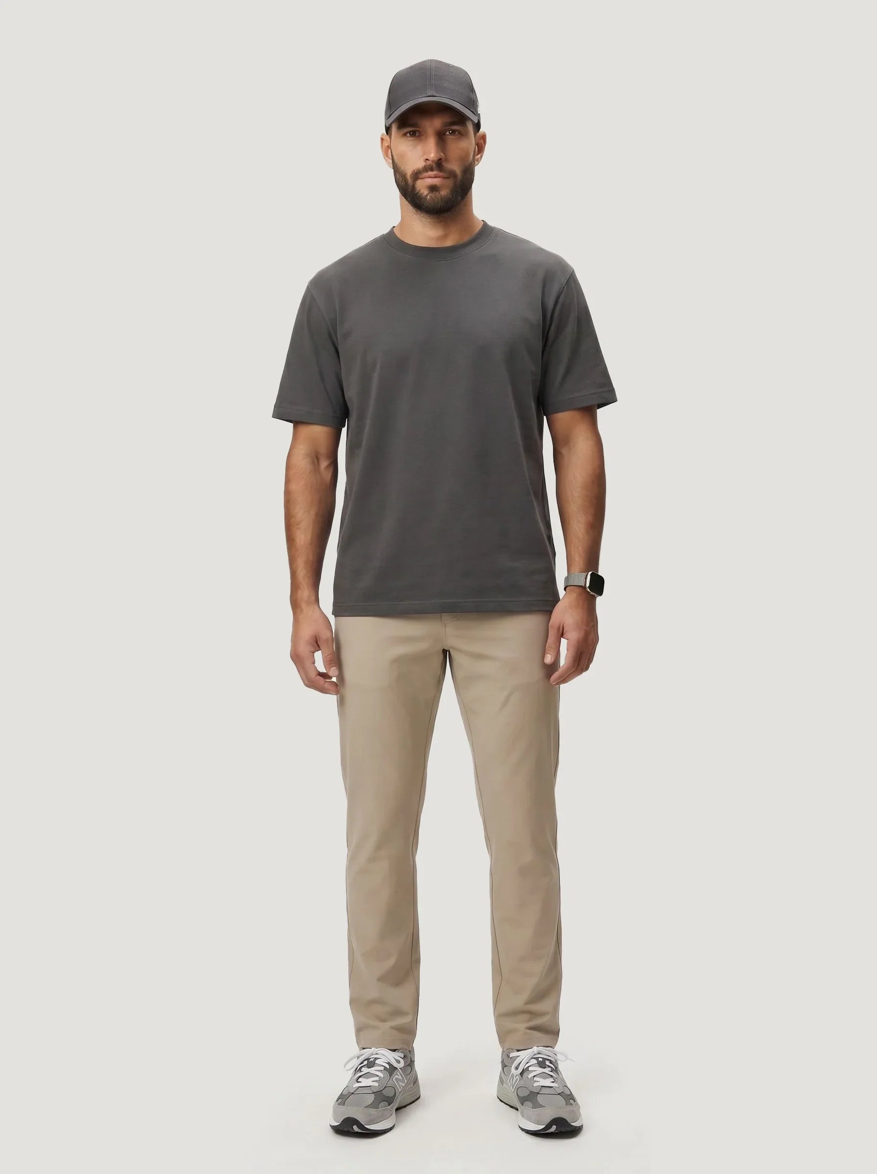 Chino super elasticizzato Bonflex™ – Vestibilità slim atletica — Confezione da 3