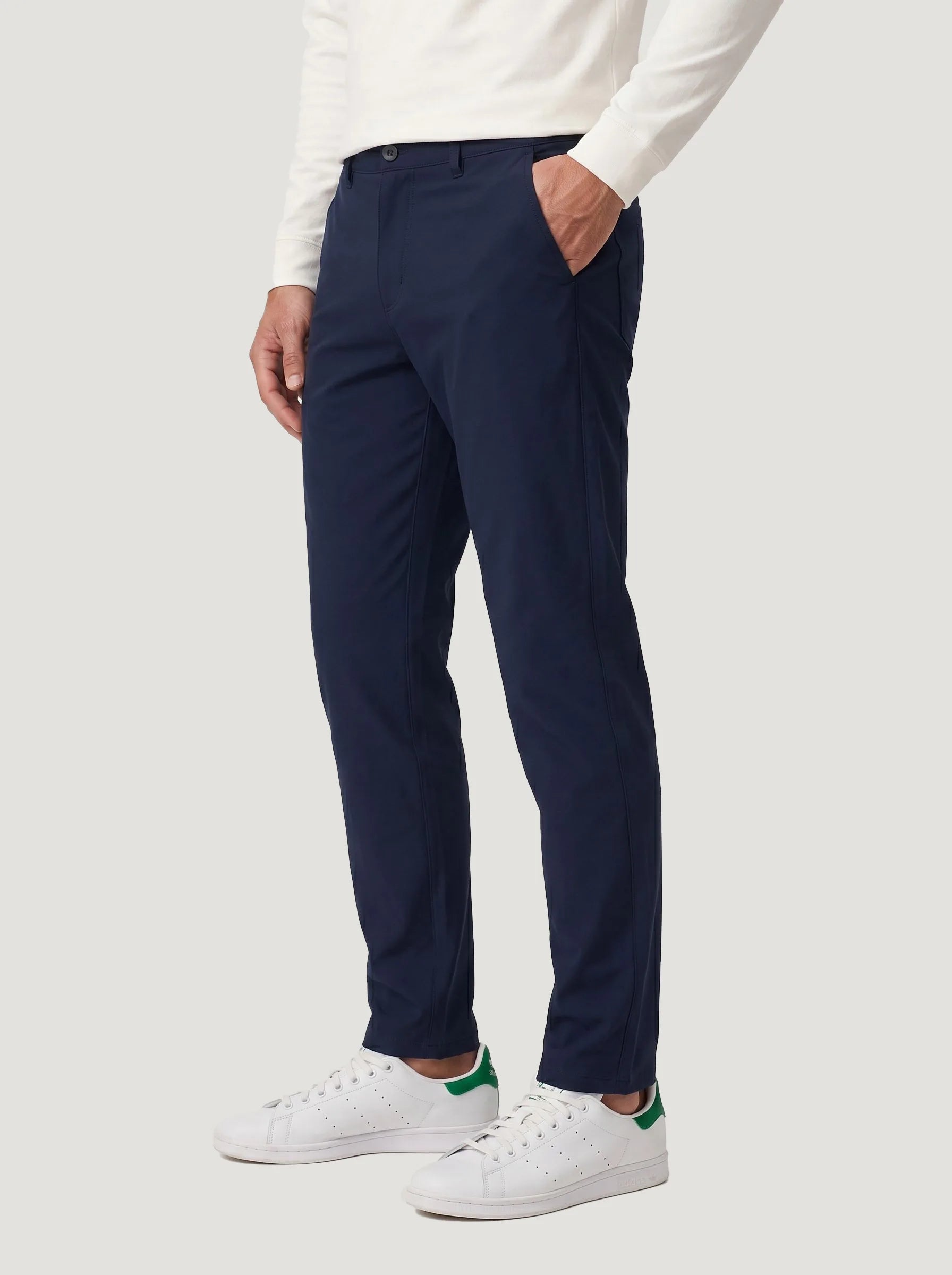 Bonflex™ Super-Stretch-Chinohose – Athletische Slim-Passform