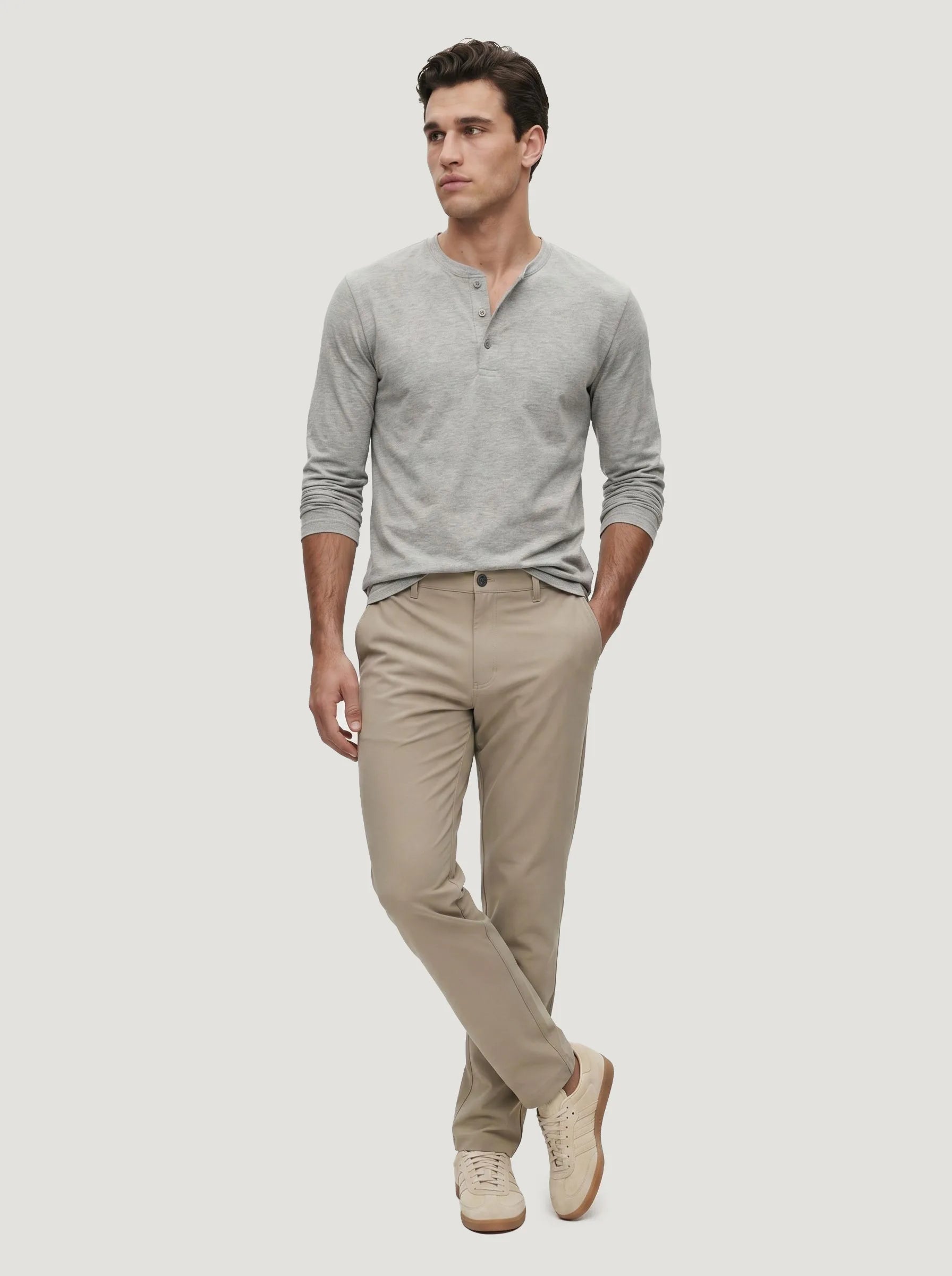 Bonflex™ Stretch-Chinohose – Klassische Passform