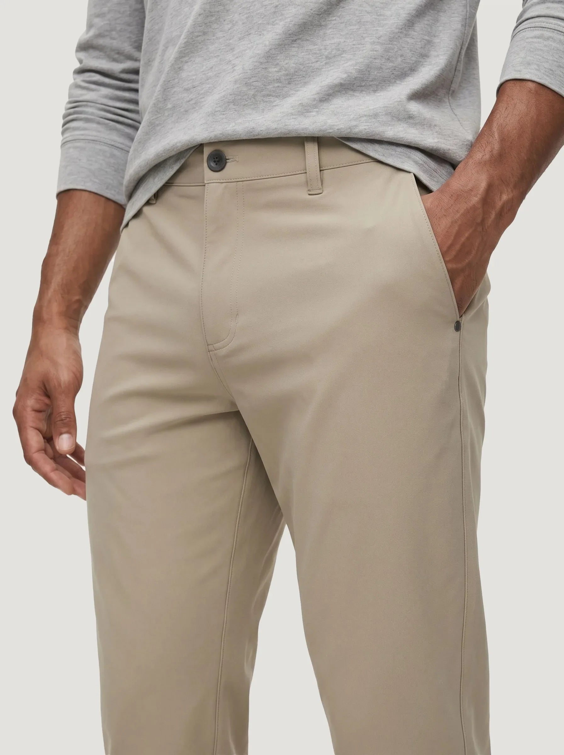 Bonflex™ Stretch-Chinohose – Klassische Passform — 3er-Pack