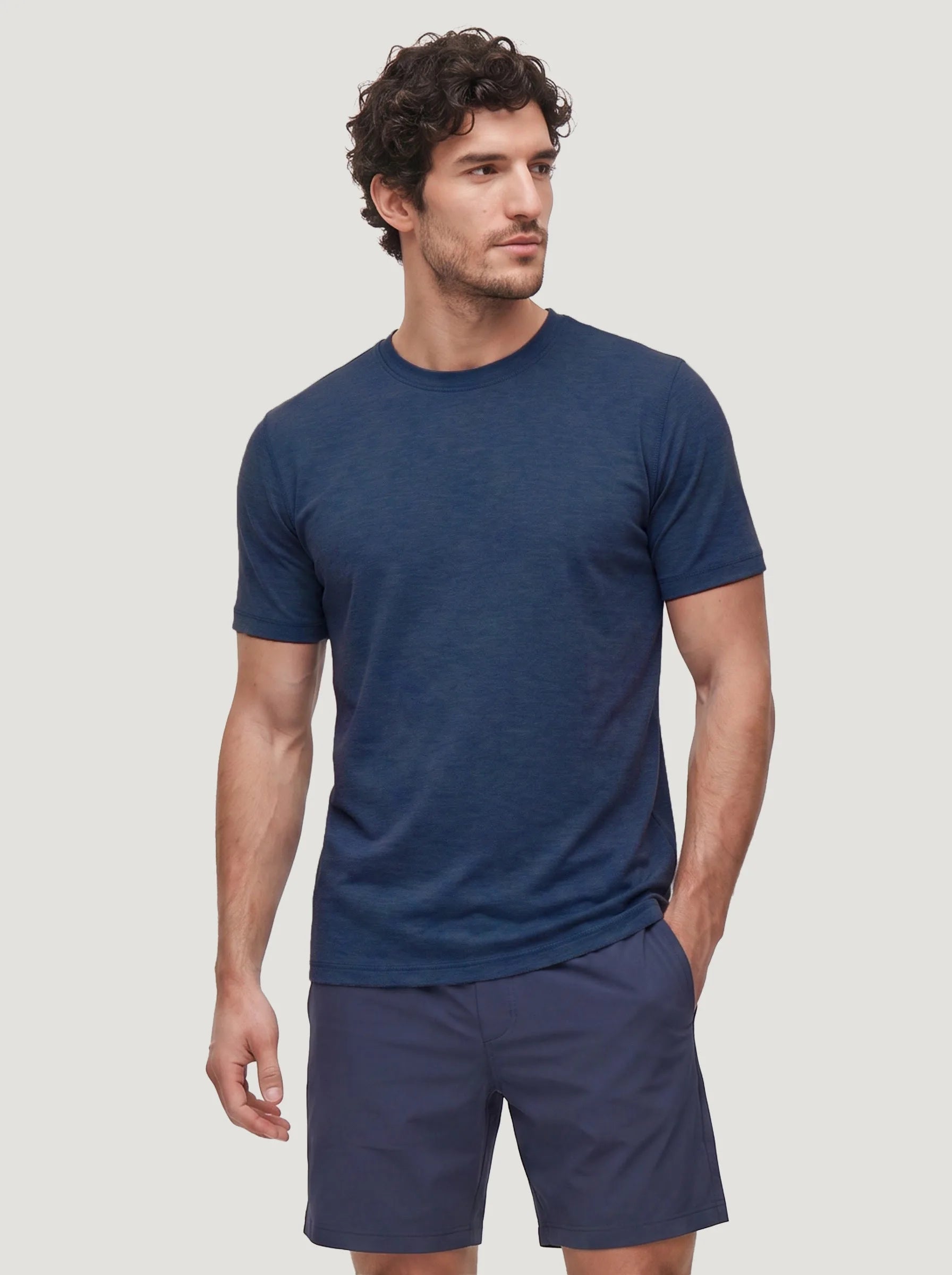 T-shirt col rond FlowBlend™ Active