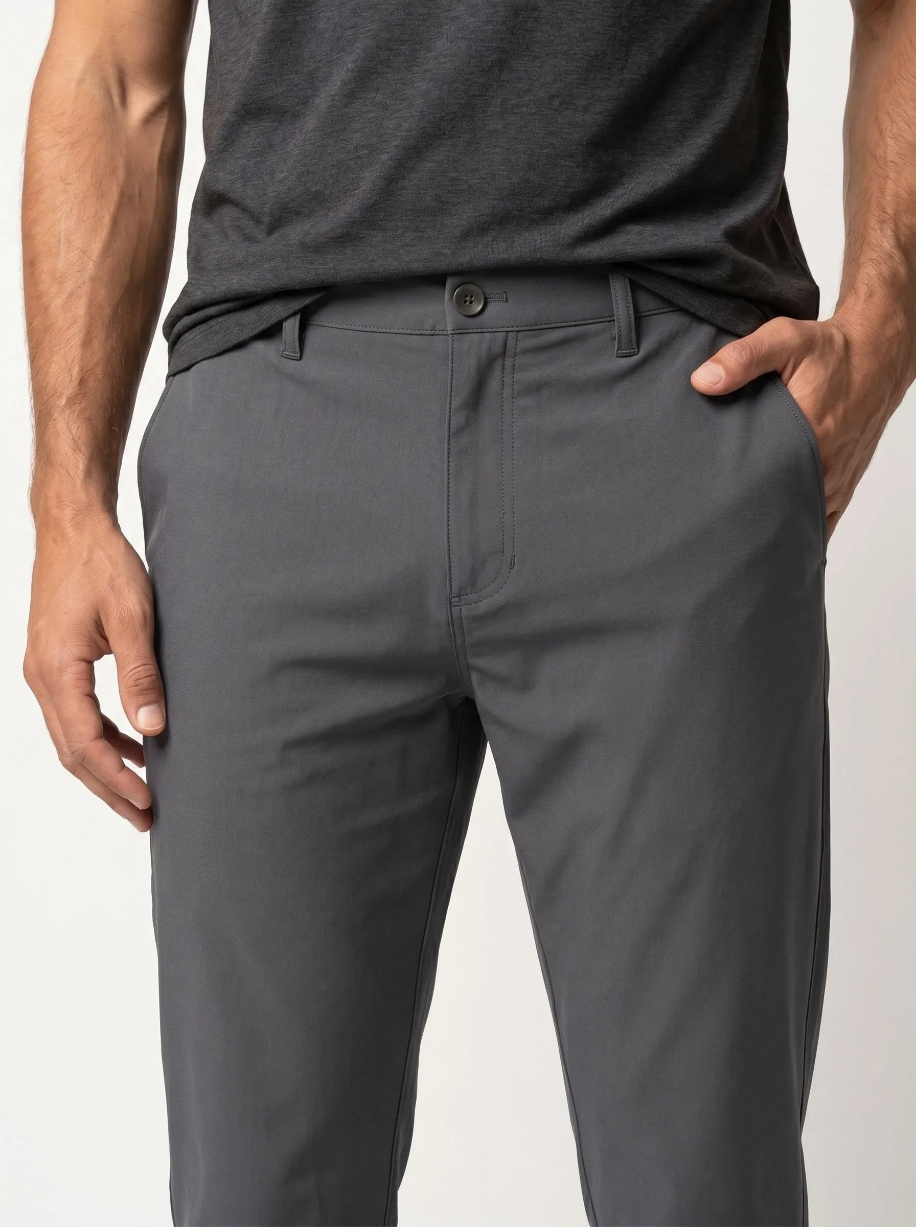 Bonflex™ Stretch Chino Trousers - Classic Fit — 3-Pack