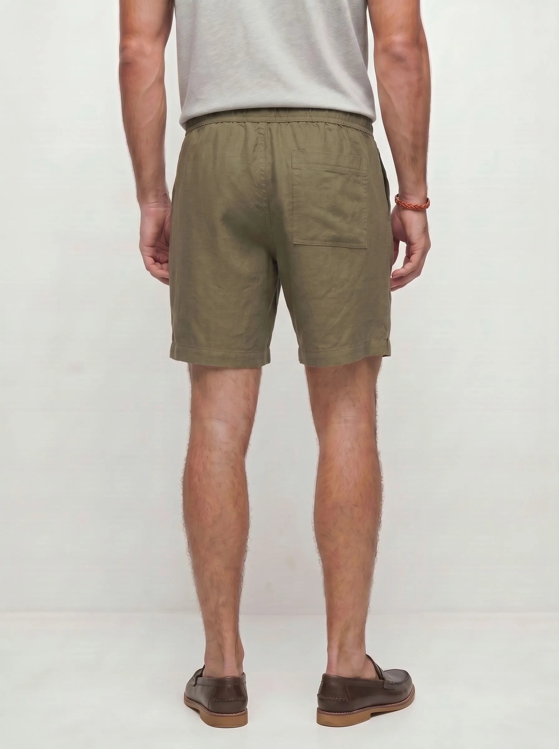 Legere Shorts aus 100 % europäischem Leinen