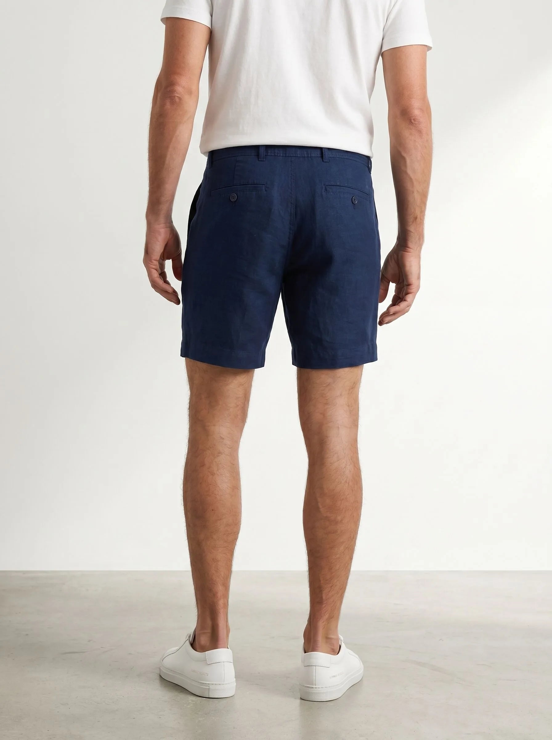 Short habillé 100 % lin européen