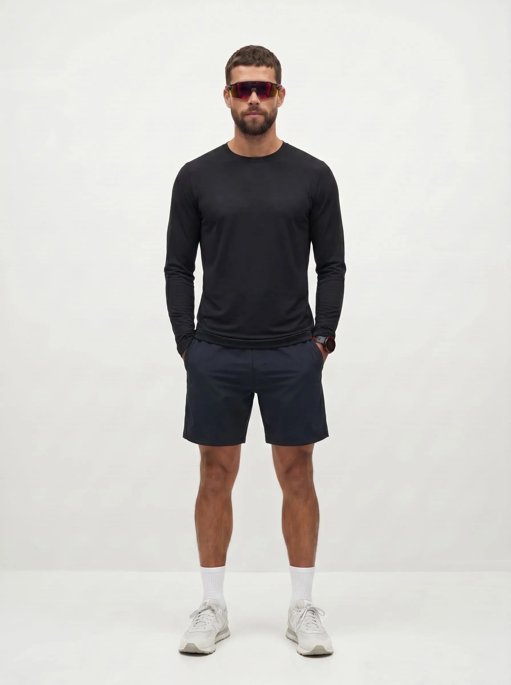 Maglia a maniche lunghe girocollo AirPace™ Performance — 3-Pack