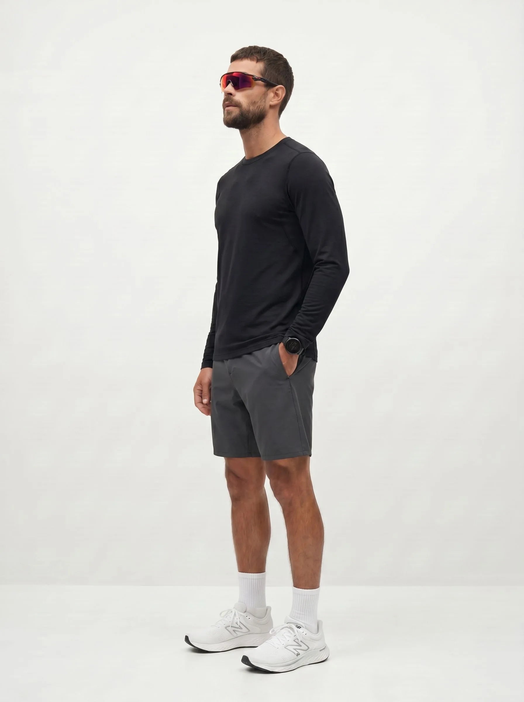 AirPace™ Performance Langarm-Crew-Shirt
