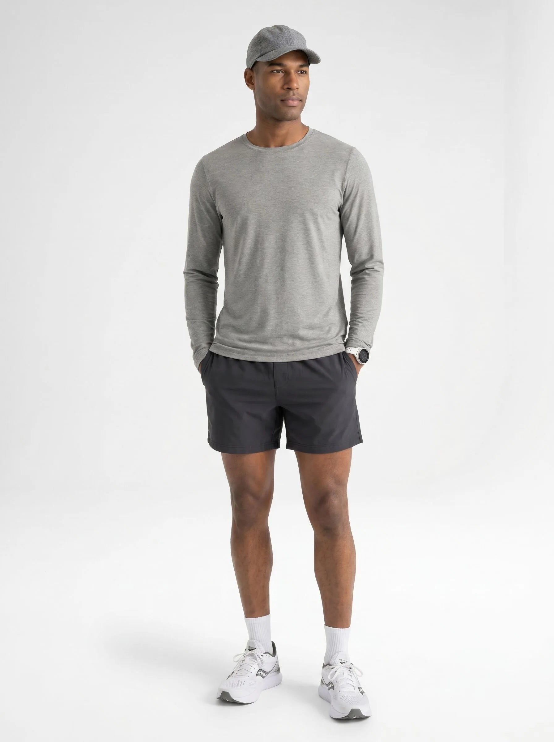 AirPace™ Performance Langarm-Crew-Shirt