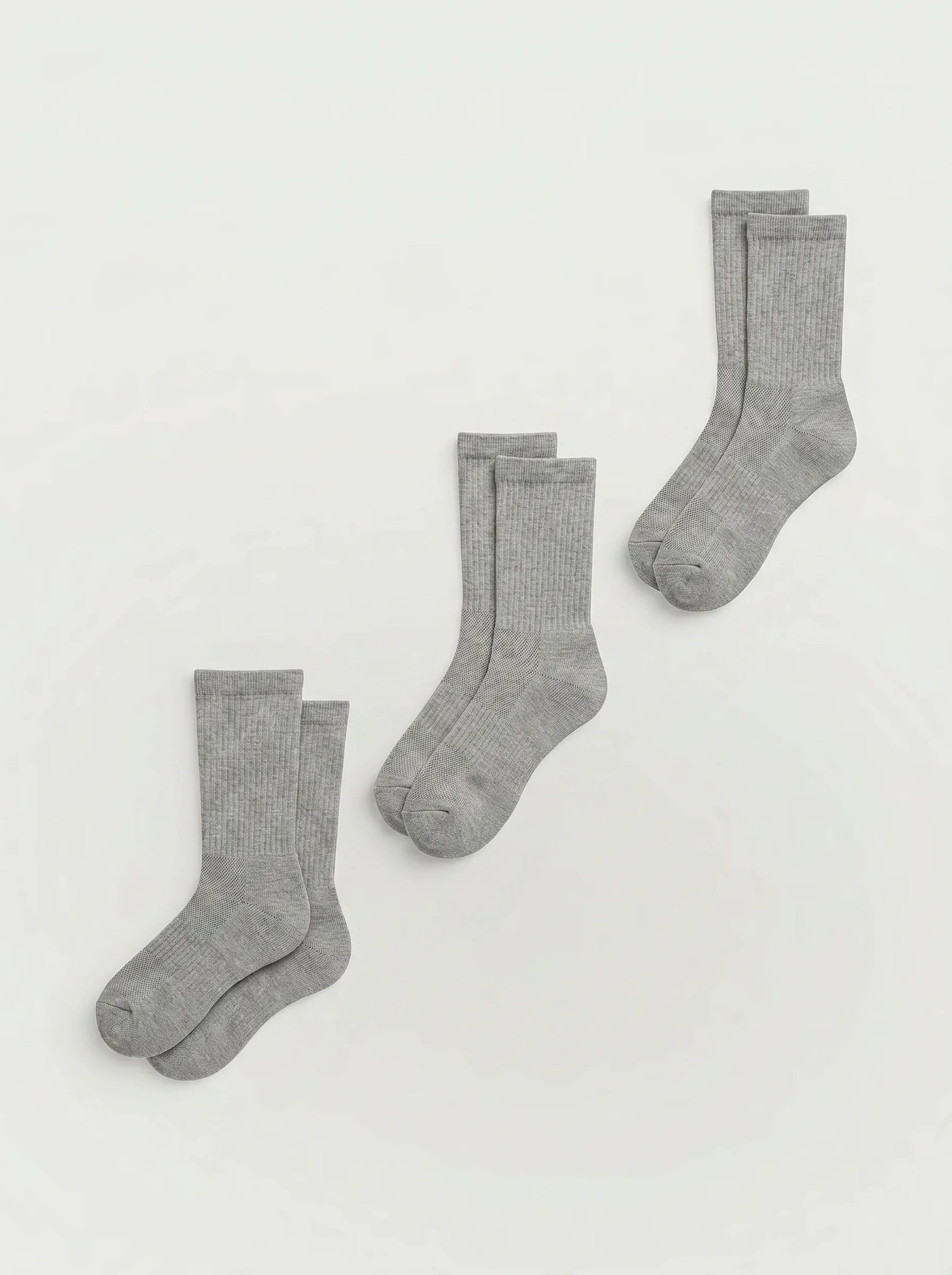 Supima® Baumwoll-Crew-Socken 3-Pack