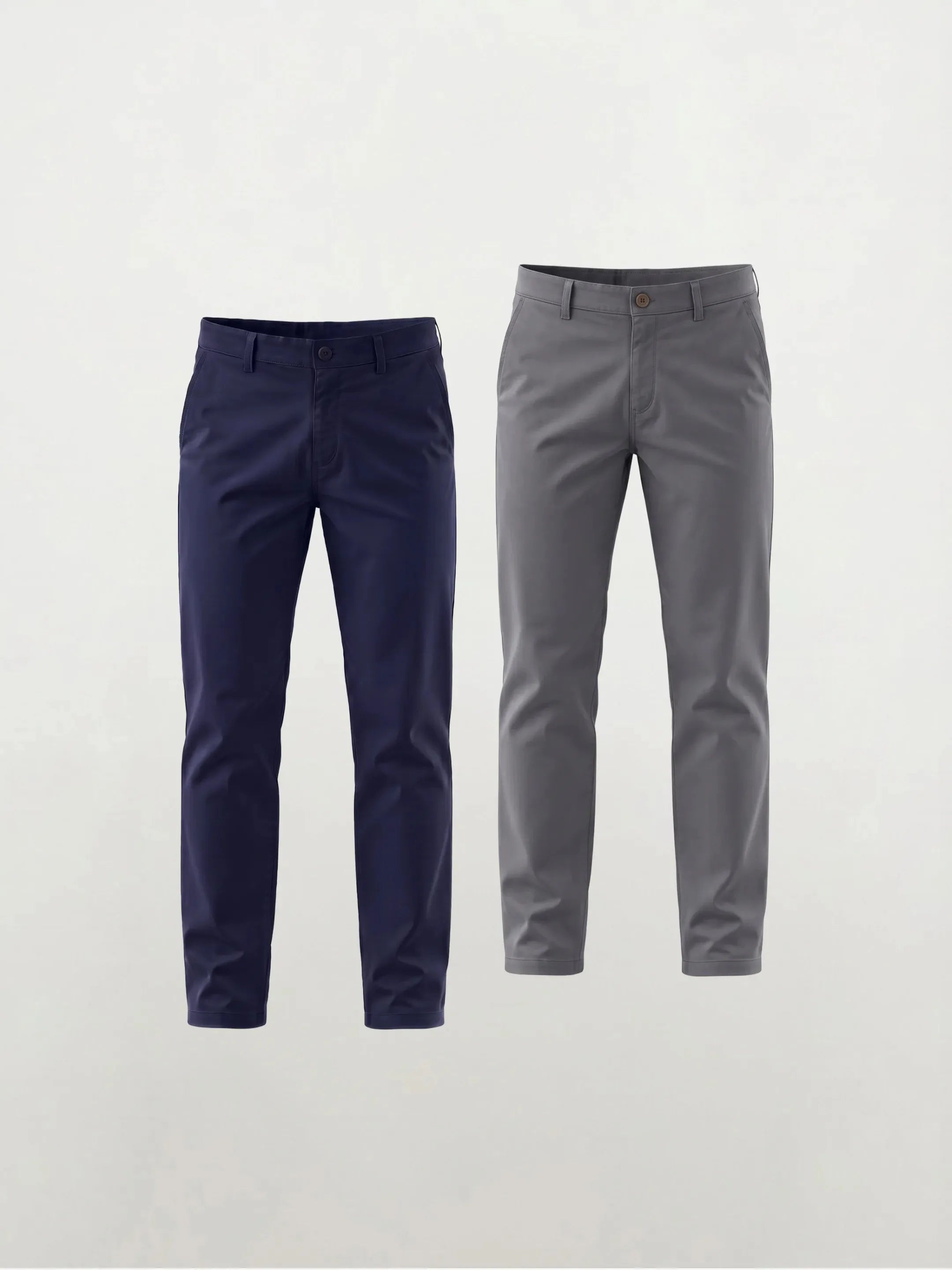 Bonflex™ Stretch Chino-Hose – Classic Fit — 2-Pack