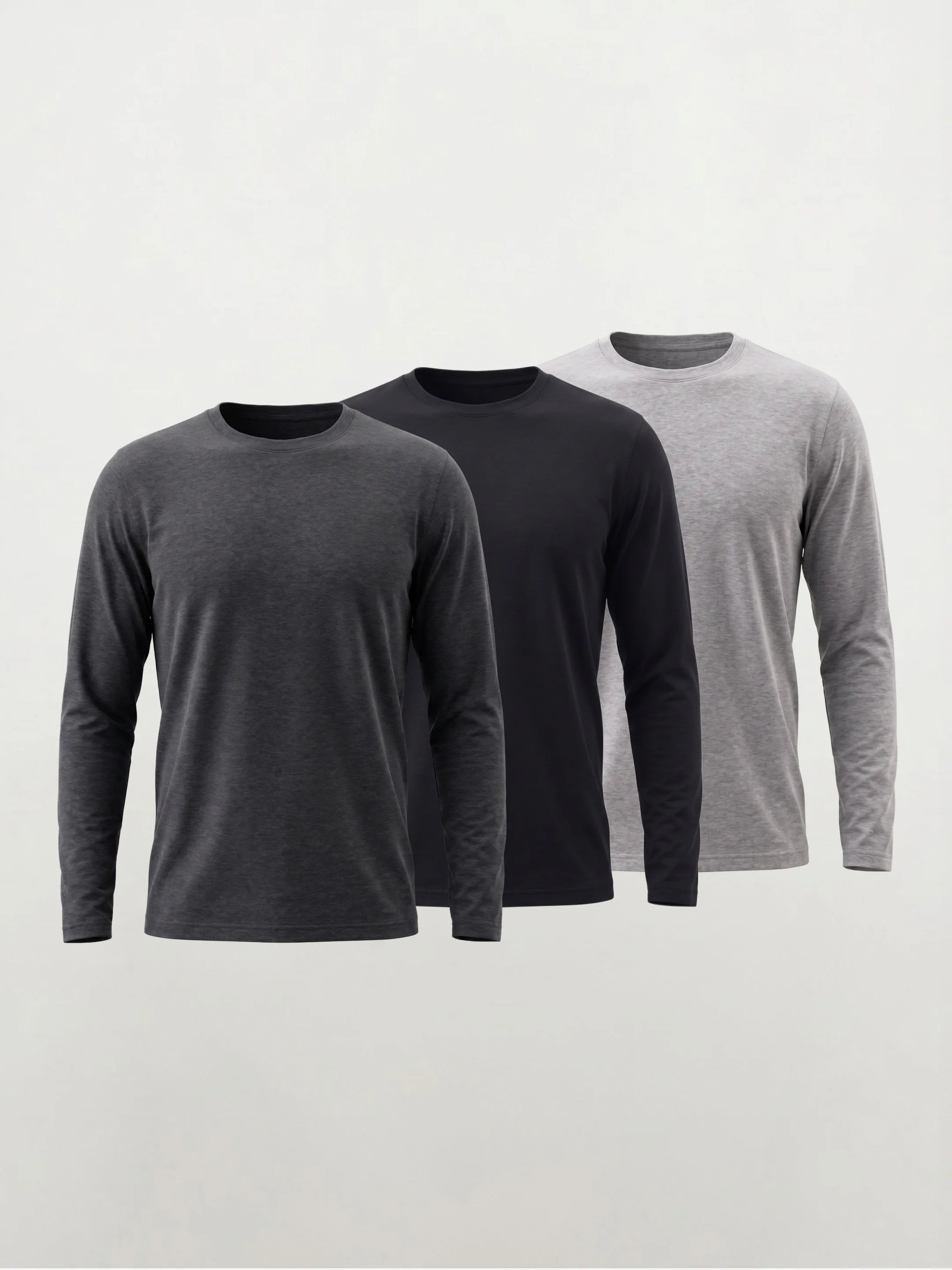 Maglia a maniche lunghe girocollo AirPace™ Performance — 3-Pack