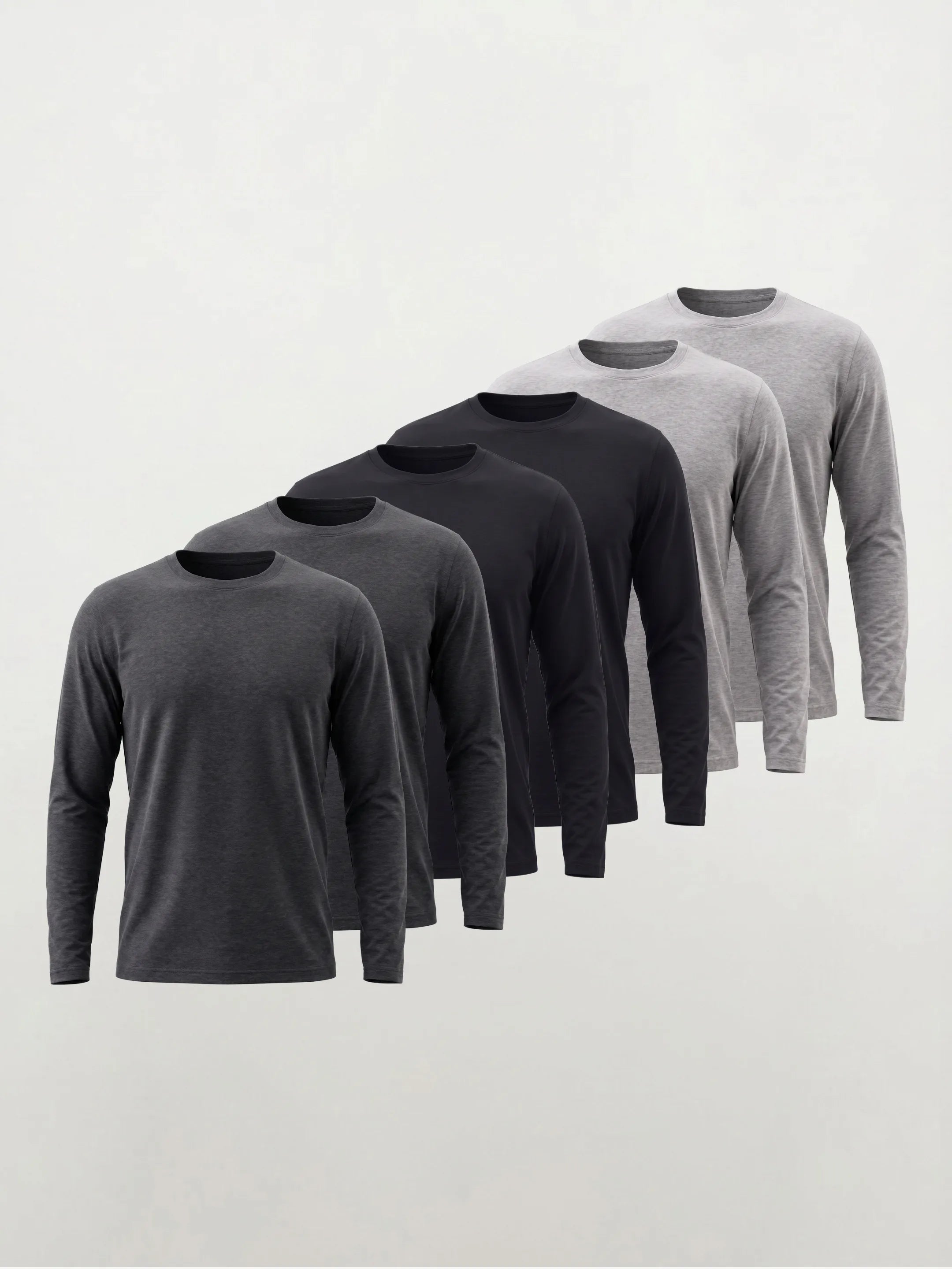 Maglia a maniche lunghe girocollo AirPace™ Performance — 6-Pack
